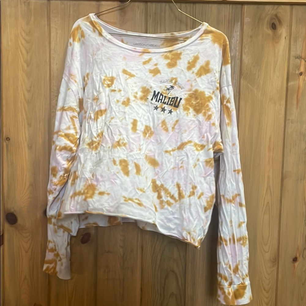 Grayson Threads White and Gold Graphic Sweatshirt